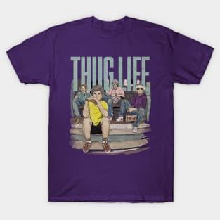 Thug Life Vintage Watercolor T-Shirt